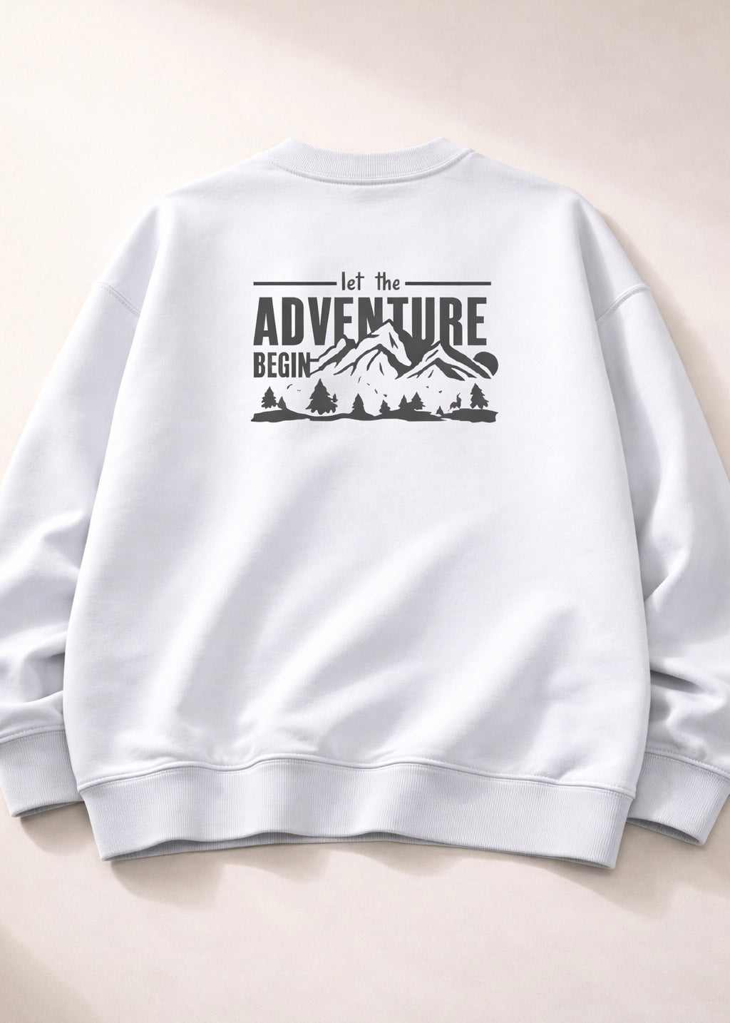 Let the Adventure Begin-Unisex Sweatshirt