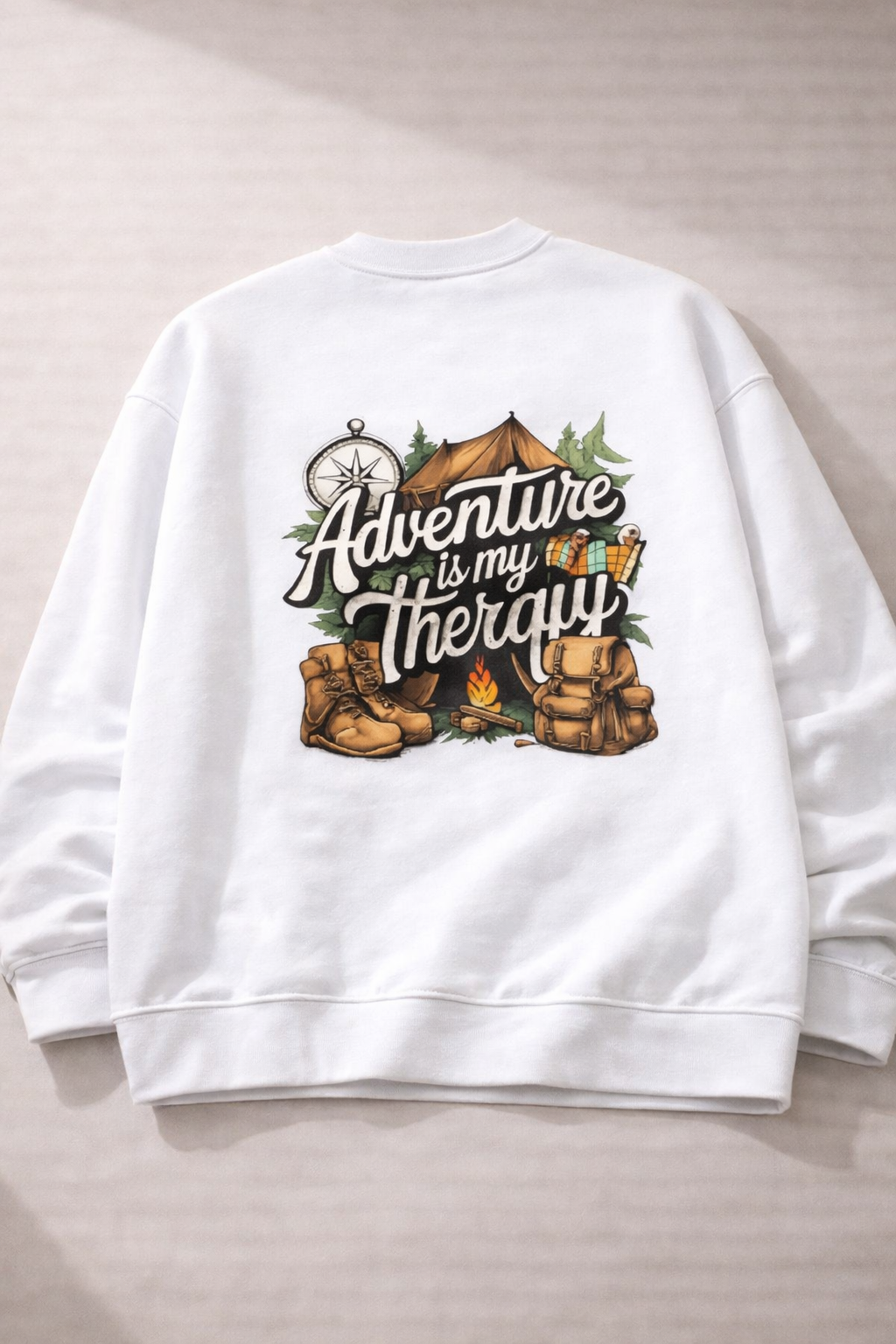 Adventure Is My Therapy-Unisex Sweatshirt